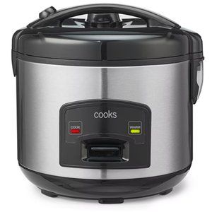 14 CUPS COOKS RICE COOKER. ( NEW WITH BOX)